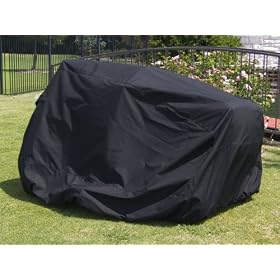 Lawn Tractor Cover : 66 x 54 x 45 Black by