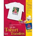 Avery T-shirt Transfers for Inkjet Printers, 8.5 x 11 Inches, Clear, Pack of 6 (03271)