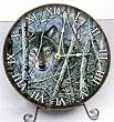 Artworks Home Accents~ Wolf in Trees ~Wood WALL CLOCK~country home d&eacute;cor ~ code 694