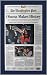 Barack Obama - Wa Post - 44th President - Election - Plaque Mounted & Laminated Newsp...