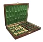 Staunton No. 5 Tournament Chess Pieces in Wooden Box