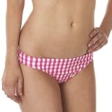 Xhilaration Mini-Checked Hipster Swim Bottoms - Pink