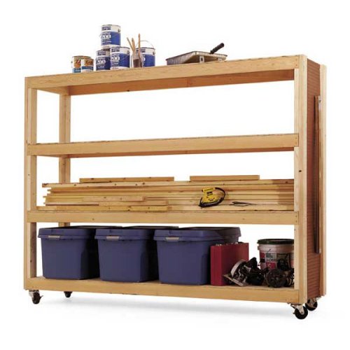 Mobile Storage : Woodworking Plan