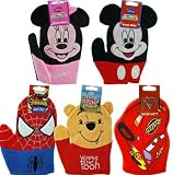 Cars Lightning McQueen Wash/Bath Mitts - approx 8 (1 X Cars only)