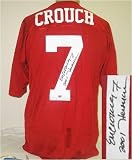 Eric Crouch Autographed Authentic Russell Red Nebraska Cornhusker Jersey W/heisman 01