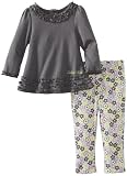 Calvin Klein Baby-girls Infant Tunic with Printed Leggings