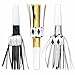 Black, Gold & Silver Fringe Blowouts 24ct