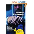 Criminal Psychology: A Beginner's Guide (Beginner's Guides (Oneworld))