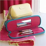 Baekgaard Leather Brights Makeup Case - 2 sided