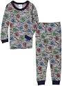 Gerber All Star Champ Thermal Underwear Two Piece, Grey Heather, 24 Months