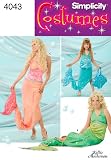 Simplicity Sewing Pattern 4043 Child - Girl and Misses Costumes - A ALL SizeS