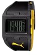 PUMA Unisex PU910361004 Flux-M Black and Yellow Digital Watch