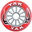 YAK Pro Model Wheel 100mm Red-Silver
