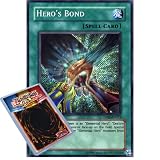 Review Deckboosters  / Yu-Gi-Oh : PP02-EN012 Hero's Bond Secret Rare Card - ( Premium Pack 2 YuGiOh Single Card )