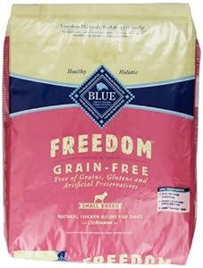 Blue Buffalo Small Breed Freedom Grain Free Chicken Recipe Dry Dog Food, 11-Pound