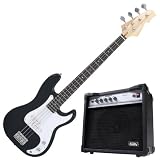 Produkt-Bild: Rocktile Punsher E-Bass (Schwarz), Set inkl. Soundking Bass-Amp