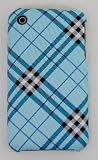KingCase iPhone 3G & 3GS - Hard Case - Plaid Pattern - Blue (8GB, 16GB, 32GB)