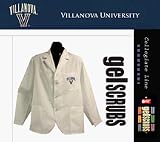 Villanova Wildcats Scrub Style Short Consultation Jacket from GelScrubs ( Leaf Logo ) - B000BJH4OA