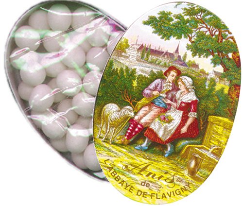 Flavigny Anis (Licorice) Pastilles - Retro Tin by Hard Candy