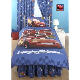 Disney Cars Piston Cup 54" Curtain Set