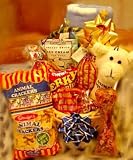 Yummy, Snuggle & Fun Gift Basket for Pups & Dogs : Size ONE SIZE