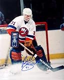 Billy Smith New York Islanders - In Front of Goal - 8x10 Autographed Photograph
