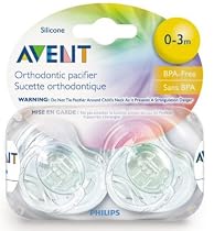 Avent Translucent Pacifier, Clear NB