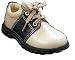 Umi Half-Pint Saddle Shoe, beige/navy size 22