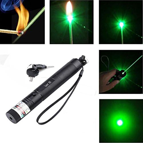 Green Laser Pointer Pen Focus Adjustable 532nm Zoomable