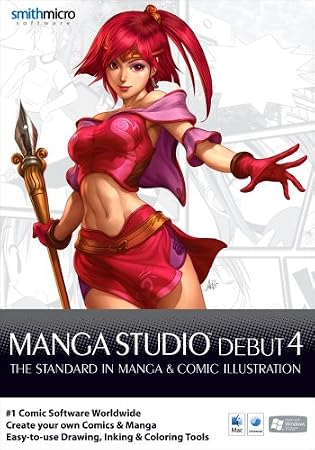 Manga Studio Debut 4.0 (Mac/PC CD)