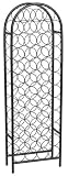 Old Dutch International 47-Bottle Matte Black Arched Wine Rack