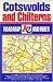 AZ Road Map of the Cotswolds & Chilterns by Geographers A-Z Map Company