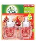 5185VB6XqJL. SL160  Air Wick Scented Oil Twin Refill, Warming Apple Cinnamon Medley 2 ea