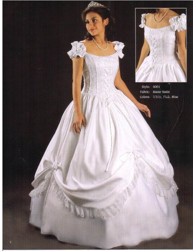 Quinceanera/Debutante Ball Gown Sky Blue Size 8