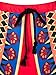 Choies Women's African Print Long Maxi Skirt w Drawstring Waist