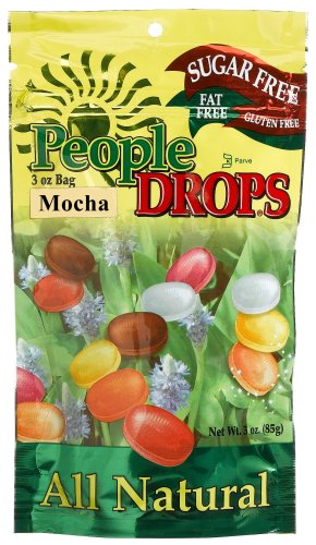 People Drops Mocha Drops, 3-Ounce Pouches (Pack of 12) by Hard Candy