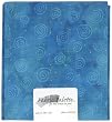 NOVELTY & QUILT FABRIC 22 WIDE 100% COTTON 1/2 YARD CUTS-BLUES 1/PKG