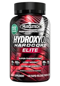 Hydroxycut Hardcore Elite-Svetol Green Coffee Bean Extract Formula, 100ct