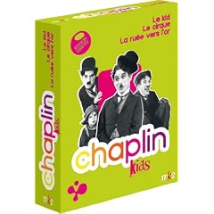 Coffret Chaplin Kids : the kid ; le cirque ; la ruee vers l'or
