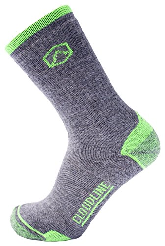CloudLine Premium Merino Wool Socks -- Medium Cushion -- Made in the USA