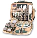 Combi 4 Picnic Shoulder Bag Green Picnic Picnic Baskets