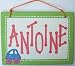 Handmade Personalized Baby Sign - Custom Order Available [Toy]