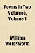 Search : Poems in Two Volumes, Volume 1