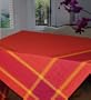 70x110-inch Linen Cotton Tablecloth, Les Festives