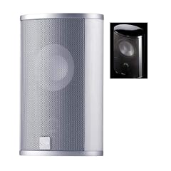 Canton CD 220 2-Wege Flach-Lautsprecher (50/120 Watt, 86,5 dB) Paar schwarz
