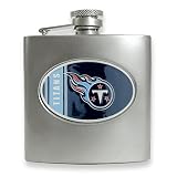 Review Quality Gold  / Tennessee Titans Stainless Steel Hip Flask