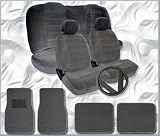 Universal Car Seat Covers with Car Mats Set