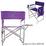 Louisiana State Embroidered Sports Chair 101 Purple