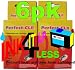 6pk Compatible Canon (3)BCI-15 Black (3) BCI-16 color Ink Cartridges. Fits Canon Portable Printers PIXMA iP90 PIXMA iP90V SELPHY DS700 SELPHY DS810.