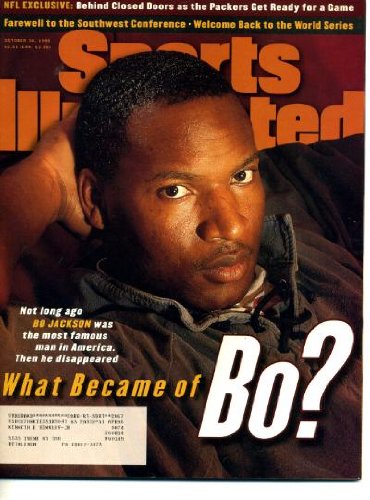 Sports Illustrated October 30 1995 Whatever Happened to Bo Jackson Cover, Brett Favre/Green Bay Packers, Elvis Grbac/San Francisco 49ers, Ron Powlus/Notre Dame, Bob Shannon/East St. Louis, Southwest Conference